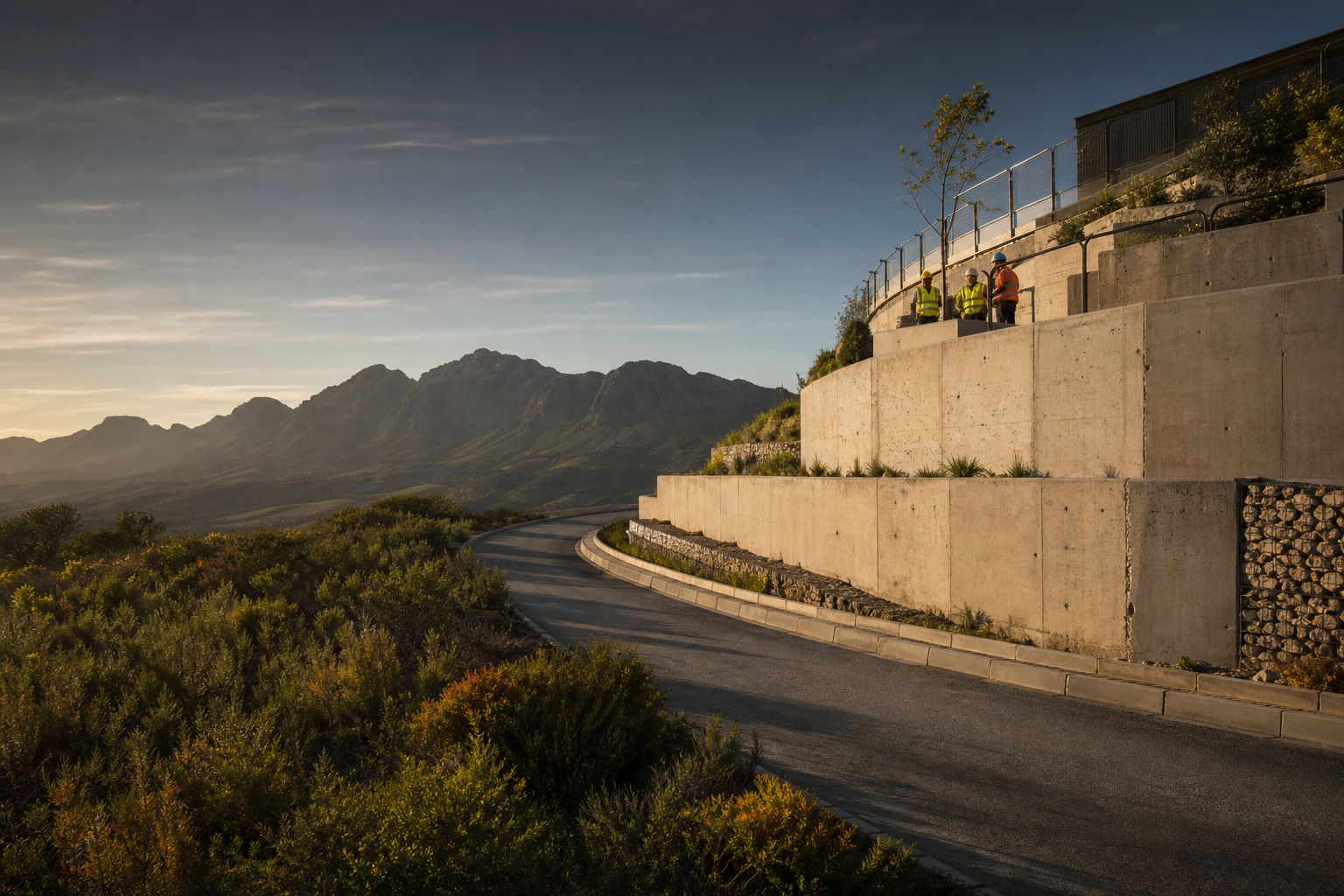 Western Cape infrastructure and construction work